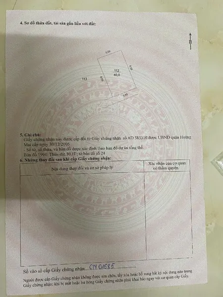131 Ngọc Hồi, 45m chỉ 5,8 tỷ lô góc, ngõ rộng, vài bước chân ra phố