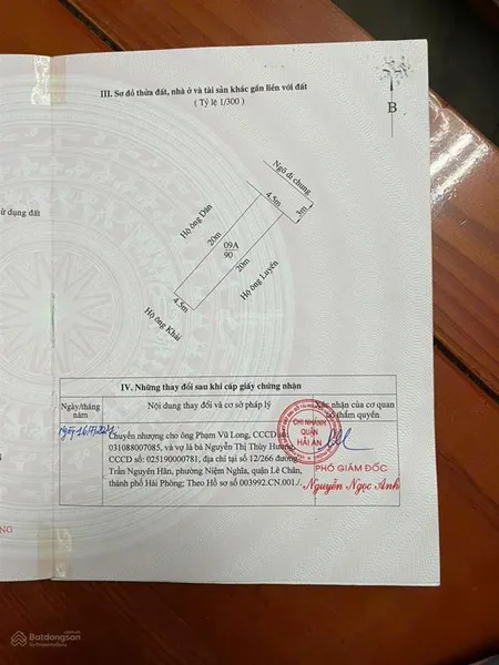 Bán đất mặt ngõ 210 thành tô tràng cát dt 90m2 ngõ rộng hơn 3m, ô tô có chỗ quay đầu
