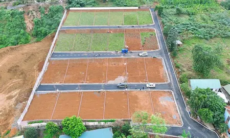 Bán lô đất trục chính đồng vỡ phú mãn 97m2 2 mặt tiền full thổ cư