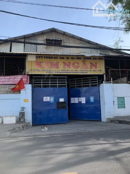 Bán kho MT đường Tùng Thiện Vương- 491m/2- Tiện xây cao tầng F11 Q8