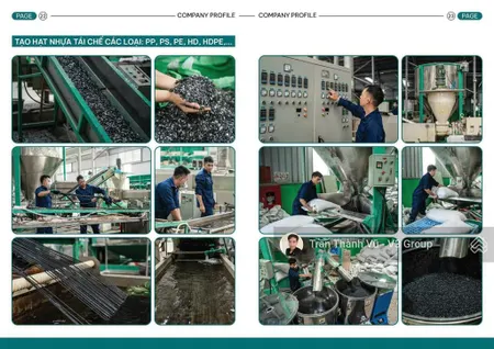 X1190. chuyển nhượng nhà máy tái chế nhựa tại cụm công nghiệp miền bắc có giấy phép nhập khẩu