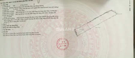 BÁN 3HA ĐẤT MẶT TIỀN SÔNG SÀI GÒN THỦ DẦU MỘT CÓ HƠN 2HA THỔ CƯ