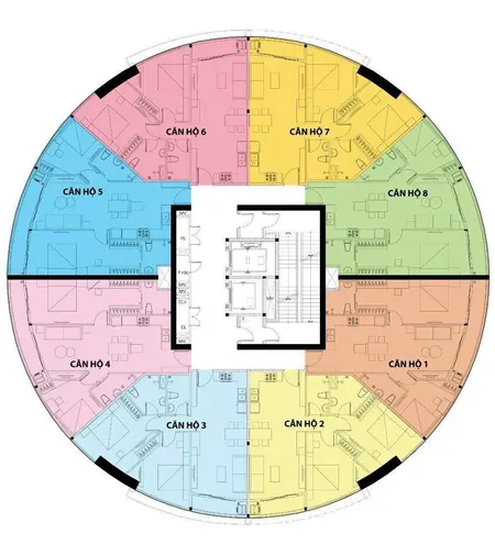 Bán căn hộ tulip tower (74m2) 2pn, 2wc giá 2.820 tỷ 0704 543 ***