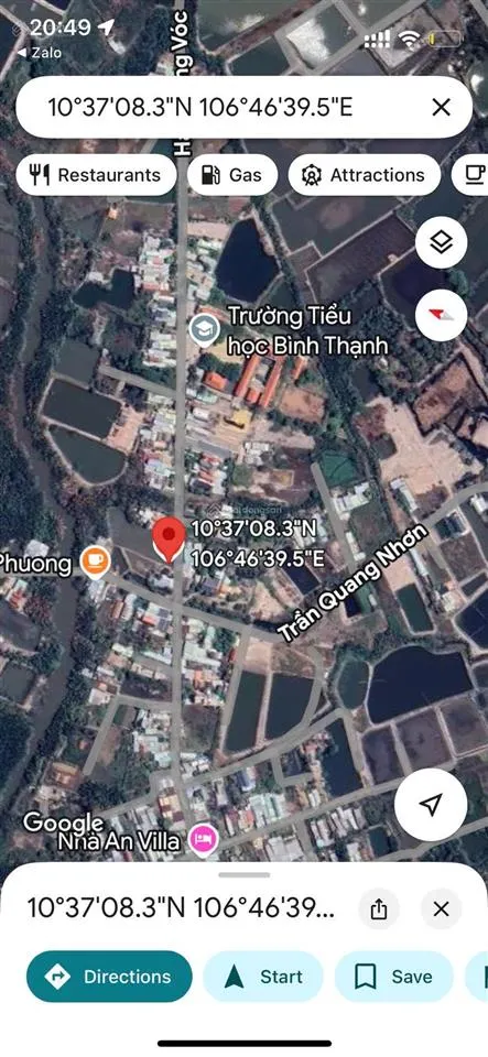 Đất 500m2 mặt tiền hà quang vóc, bình khánh, cần giờ, chỉ 6.65 tỷ