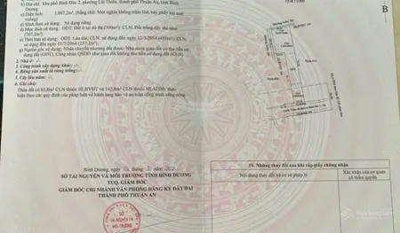Chính chủ gửi bán đất mặt tiền đường 12m, sát sông sài gòn, dt 1007m2 lái thiêu