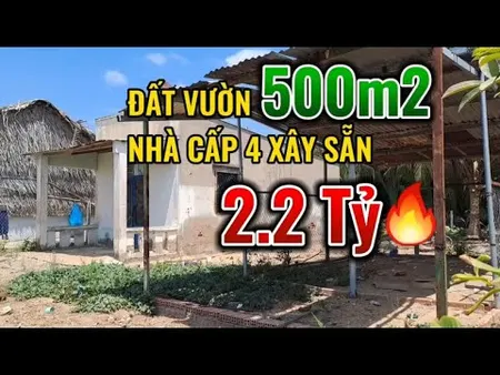 CHÍNH CHỦ CẦN BÁN 500M2 ĐẤT VƯỜN 16X32M2, ĐƯỜNG 5M - GIÁ 2.2 TỶ. SỔ HỒNG RIÊNG (Tin Hết Hạn)