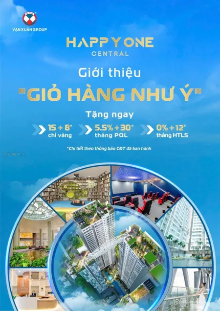Căn hộ Happy One Central vị trí trung tâm Thủ Dầu Một tiện ích vượt trội (Tin Hết Hạn)