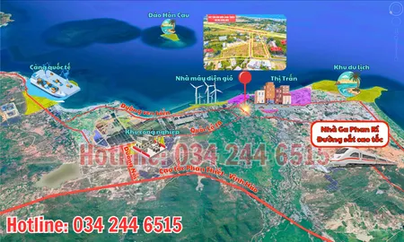 ĐẤT THỔ CƯ VEN BIỂN BÌNH THUẬN – BÊN CẠNH NHÀ GA ĐƯỜNG SẮT CAO TỐC (Tin Hết Hạn)
