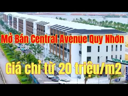 Bán shophouse và đất ở khu đô thị Central Avenue Quy Nhơn, Giá chỉ từ 19 triệu/m (Tin Hết Hạn)