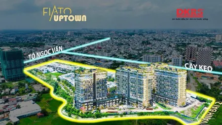 Bán căn hộ Fiato giá từ 55tr/m2 tại TP.Thủ Đức, căn 2PN 80m2 full giá từ 4,4 tỷ (Tin Hết Hạn)