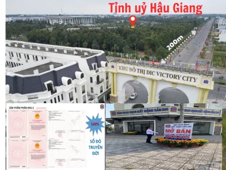 Bán view sông - công viên thảm xanh trước nhà bao đẹp Victory Hậu Giang (Tin Hết Hạn)