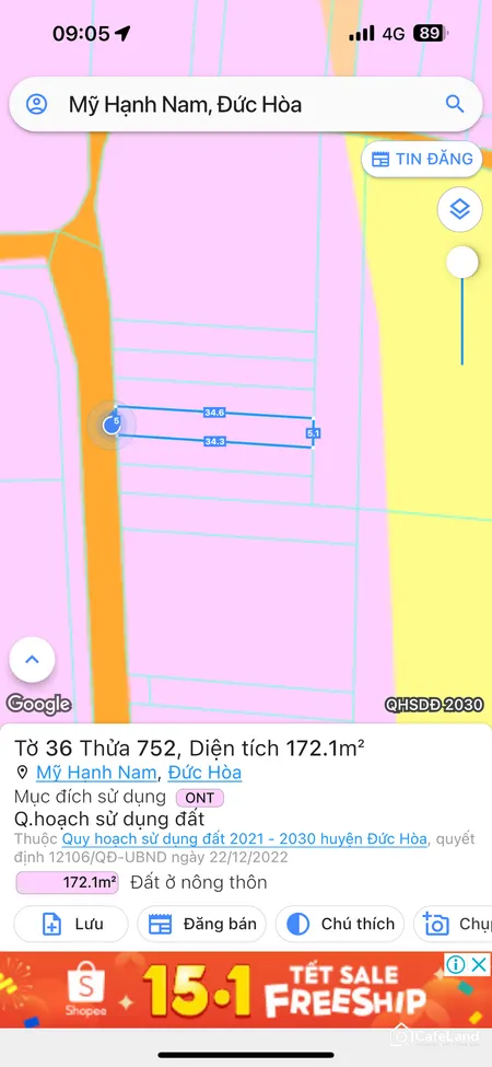 đất mặt tiền nhựa bê tông hoàn thành Mỹ Hạnh Nam giá ngộp thở, sổ sẵn (Tin Hết Hạn)