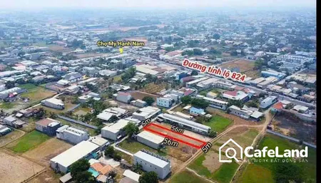 bán lỗ đất thổ cư 280m2 xã Mỹ Hạnh Nam 1 sẹt ngắn 824 (Tin Hết Hạn)