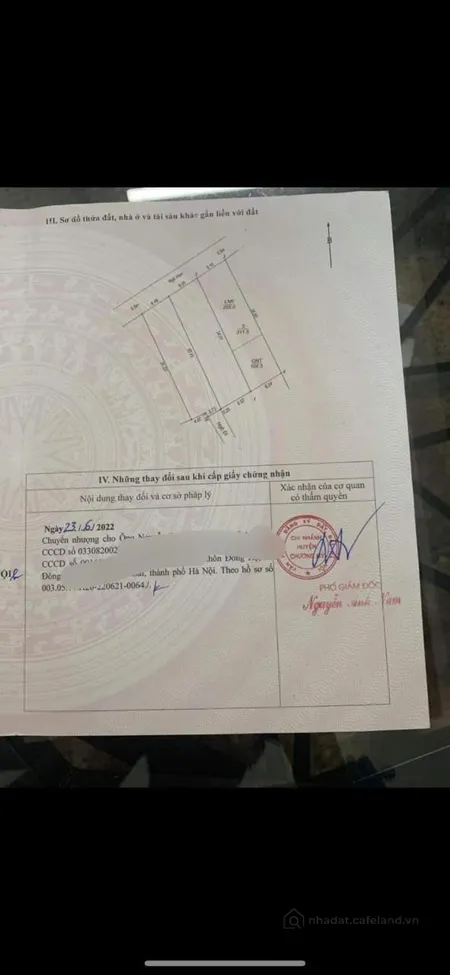 Chính chủ gửi bán lô đất sát chợ cá khu vực trung tâm chợ cá Xã Nam Phương Tiến (Tin Hết Hạn)