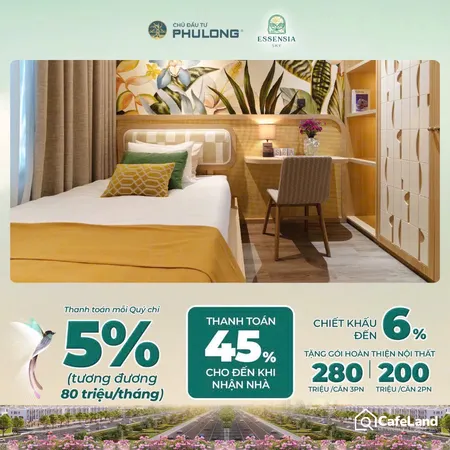 BÁN CĂN HỘ 2PN, 3PN khu NAM SG QUÝ 3/2026 NHẬN NHÀ - BANK 70% 0%LS 24 THÁNG (Tin Hết Hạn)