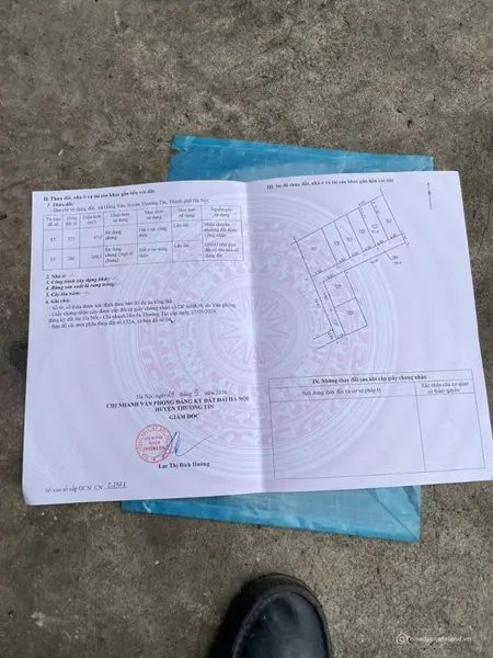 Cần bán đất Xâm Xuyên - Hồng Vân -Thường Tín (Tin Hết Hạn)