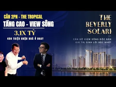 Căn 2PN Beverly Solari view sông ngắm pháo hoa giá chỉ 3,1 tỷ. Trả trước chỉ 15% (Tin Hết Hạn)