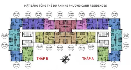 Mình cần bán nhanh căn 57.3m2, 2n, 2vs full đồ nhs phương canh, nt home, giá 3 tỷ