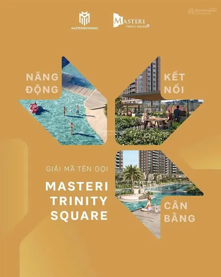 Masteri trinity square vị trí tâm điểm ocean park 2 đặc quyền kết nối không giới hạn