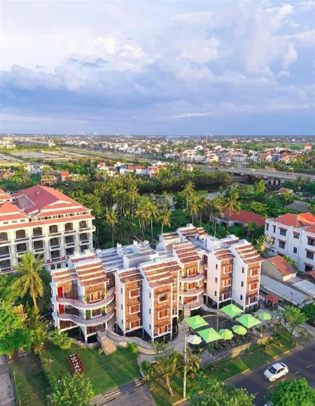 Bán lô đất vàng 1.750m mặt tiền sông đế võng hội an | chỉ 23,5 triệu/m | cách biển cửa đại vài bư