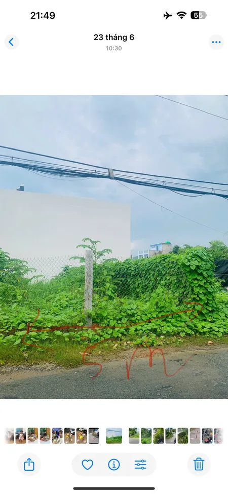 Bán đất 95.5m² ngang 5m giá 3.3 tỷ Xã Hưng Long
