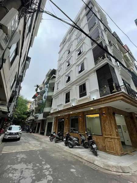 Nguyễn chí thanh mặt tiền 8m phân lô lô góc 7 tầng thang máy kinh doanh