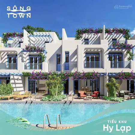 Biệt thự biển đầy đủ nội thất view trường học, mặt đường 20m, sát clubhouse, sổ đỏ lâu dài