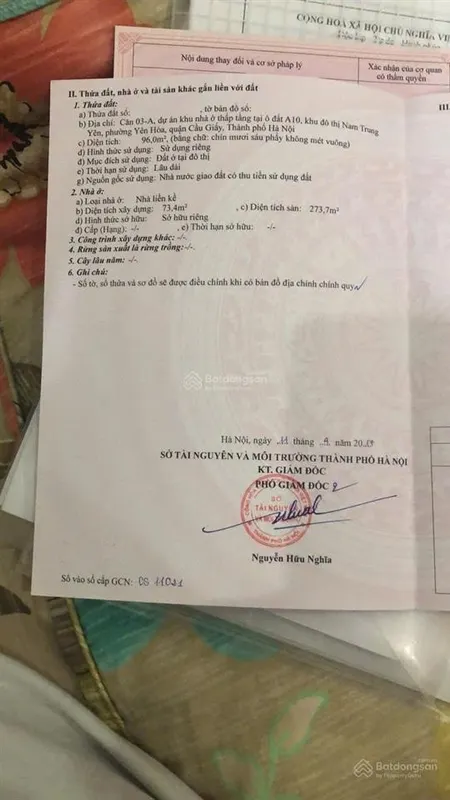 Bán nhà lk a10 nam trung yên chính chủ