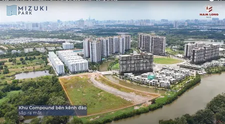 Siêu phẩm nhà phố mizuki chỉ 24 căn ven kênh đào, số lượng giới hạn vị trí đắt giá
