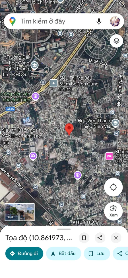 Bán đất đường 138 phường Tân Phú Q.9