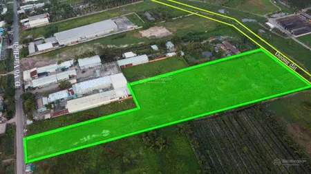 Bán đất mặt tiền võ văn bích(13.500m2 có 3.500m2 thổ cư) xã bình mỹ, huyện củ chi, tphcm 6,3tr/ m2