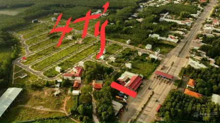 Bán lô đất mặt tiền dt741 ngang 10x39m 100m2 thổ cư kinh doanh vạn nghề chỉ có 4 tỷ