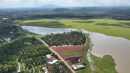 1800m2 mặt tiền nhựa hồ cầu dầu có sẵn 200m2 thổ cư 8,5tr/m2