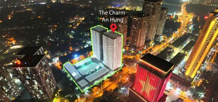 Duy nhất 1 căn 3pn 96m2 view hướng cv yên sở tại the charm an hưng, hà đông, vốn 2,5 tỷ, ck 3%