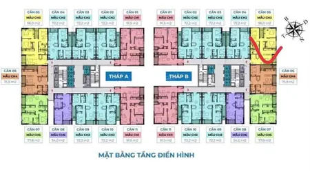 Bán căn hộ b605, tòa b the charm, khu đô thị an hưng, hà đông 95.1m² full nội thất cao cấp