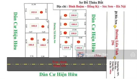 Còn duy nhất 1 lô giá f0 tại đình buộm, hồng kỳ, sóc sơn