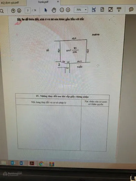 Chính chủ gửi bán 246m2 full ont xã xuân mai phường chương mỹ