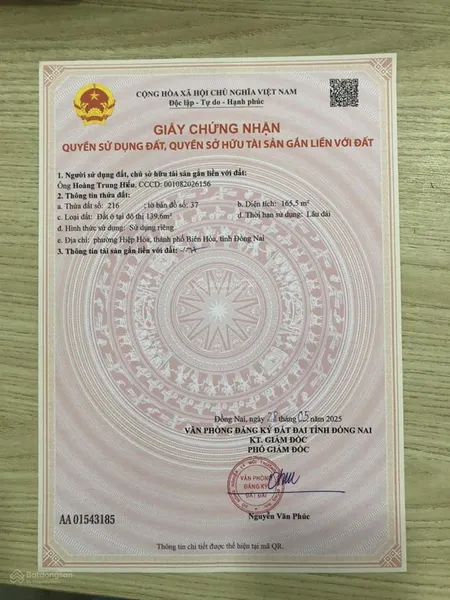 Chính chủ kẹt tiền bán gấp mt hẻm 77 đặng văn trơn