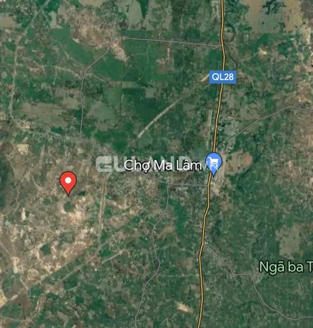 Bán đất gần QL28, Hàm Thuận Bắc