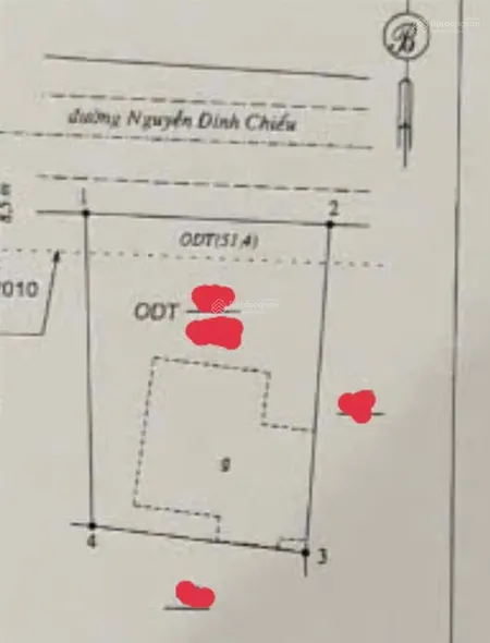 400m2 full thổ cư, ngang 20m mặt tiền đường nguyễn đình chiểu, hàm tiến, phan thiết 55tr/m2 tl.