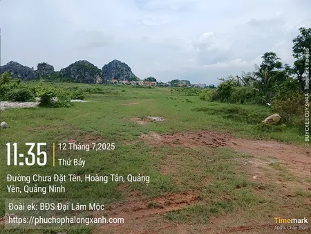 Bán đất Đầm Con Rùa Hoàng Tân lõi Hạ Long Xanh