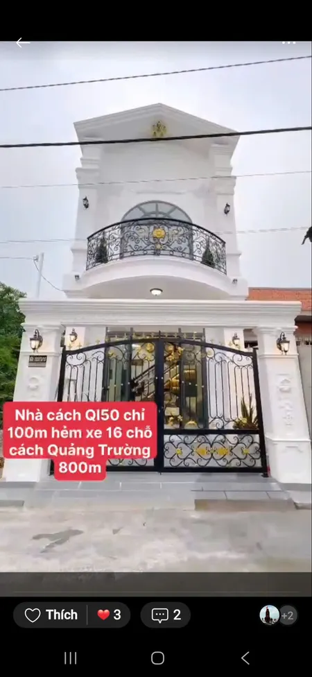 Gần Quãng Trường-TRUNG TÂM Đồng Tháp MỚI!  Nhà 2 tầng TÂN CỔ ĐIỂN đẹp RỰC RỠ.