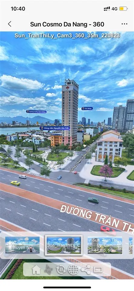 Căn hộ view sông hàn sun cosmo 2,8 tỷ view cầu rồng nhận nhà khai thác dòng tiền ngay tháng 6