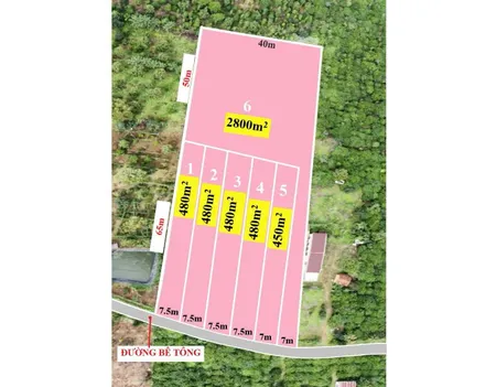 Đất vườn thổ cư 450m² ngang 7,5m giá 239 triệu Xã Dliê Ya, Krông Năng