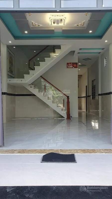 Nhà mới xây 1 xẹt nhựa rừng dầu 50m 1 trệt 1 lầu đúc thật 2.35 ty