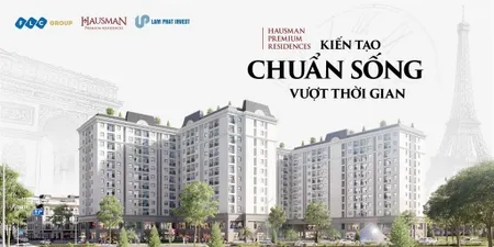 Hausman premium residences, đại mỗ không gian sống tinh tuý cho gia đình thịnh vượng 115m², 3pn 2wc