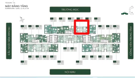 Giá tốt căn 2n 2vs, 62m2 tầng trung view thoáng tòa a3 giá 5820 thu về còn ahls đến 2027
