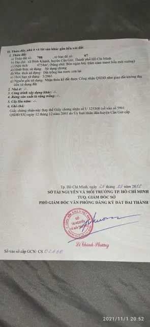 CHUYỂN NHƯỢNG ĐẤT MẶT TIỀN ĐƯỜNG QUY HOẠCH CẦU CẦN – XÃ BÌNH KHÁNH GIỜ