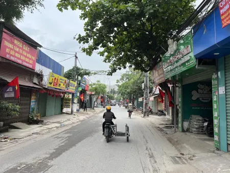 Cần bán mảnh đất thổ cư mặt tiền rộng hai thoáng mặt phố vĩnh hưng, hoàng mai