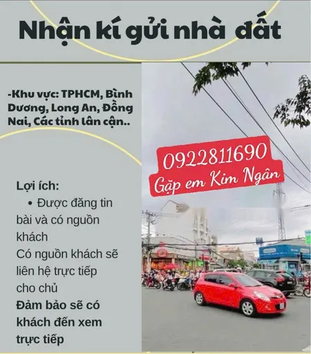 Nhận ký gửi nhà đất khu vực TPHCM,Bình Dương,Đồng Nai,Long An,các khu vực lân cận